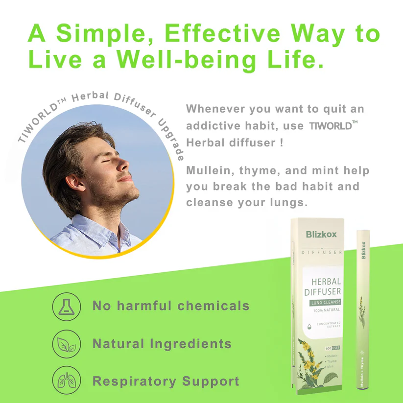 ✅Official Store-Blizkox™ Mullein Aroma Diffuser (🫁Cough, wheezing, shortness of breath, sputum, stuffy nose, bronchitis, bronchitis, allergy symptoms, lung discomfort💝)