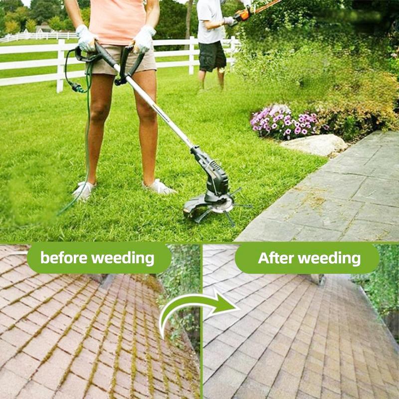 🔥Last Day Promotion👨‍🌾6-Inch Steel Wire Brush Cutter Head – Heavy-Duty Rotary Weed Trimmer Attachment for Cordless Electric String Trimmers (5mm Bore) | Ideal for Moss, Rust, and Weed Removal