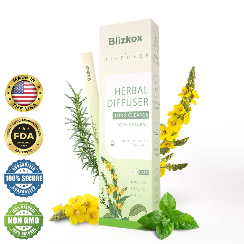 ✅Official Store-Blizkox™ Mullein Aroma Diffuser (🫁Cough, wheezing, shortness of breath, sputum, stuffy nose, bronchitis, bronchitis, allergy symptoms, lung discomfort💝)